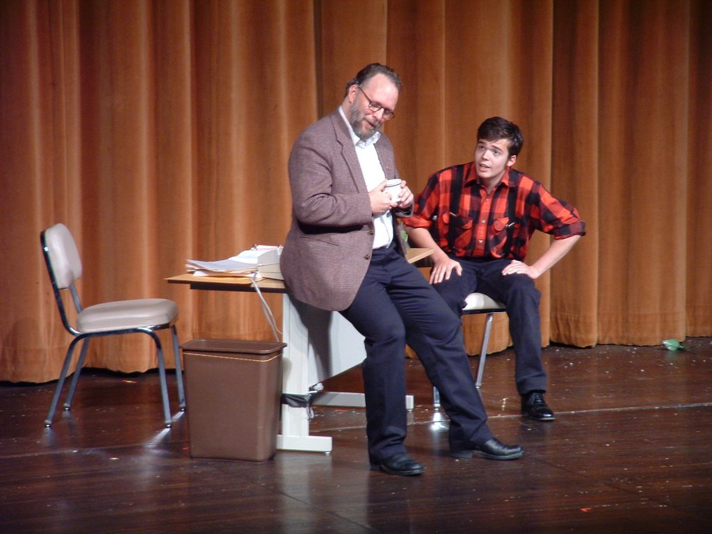 Ryan Buen performing in Andy Day's "Equal Opportunity" with TBA Theatre in 2007.